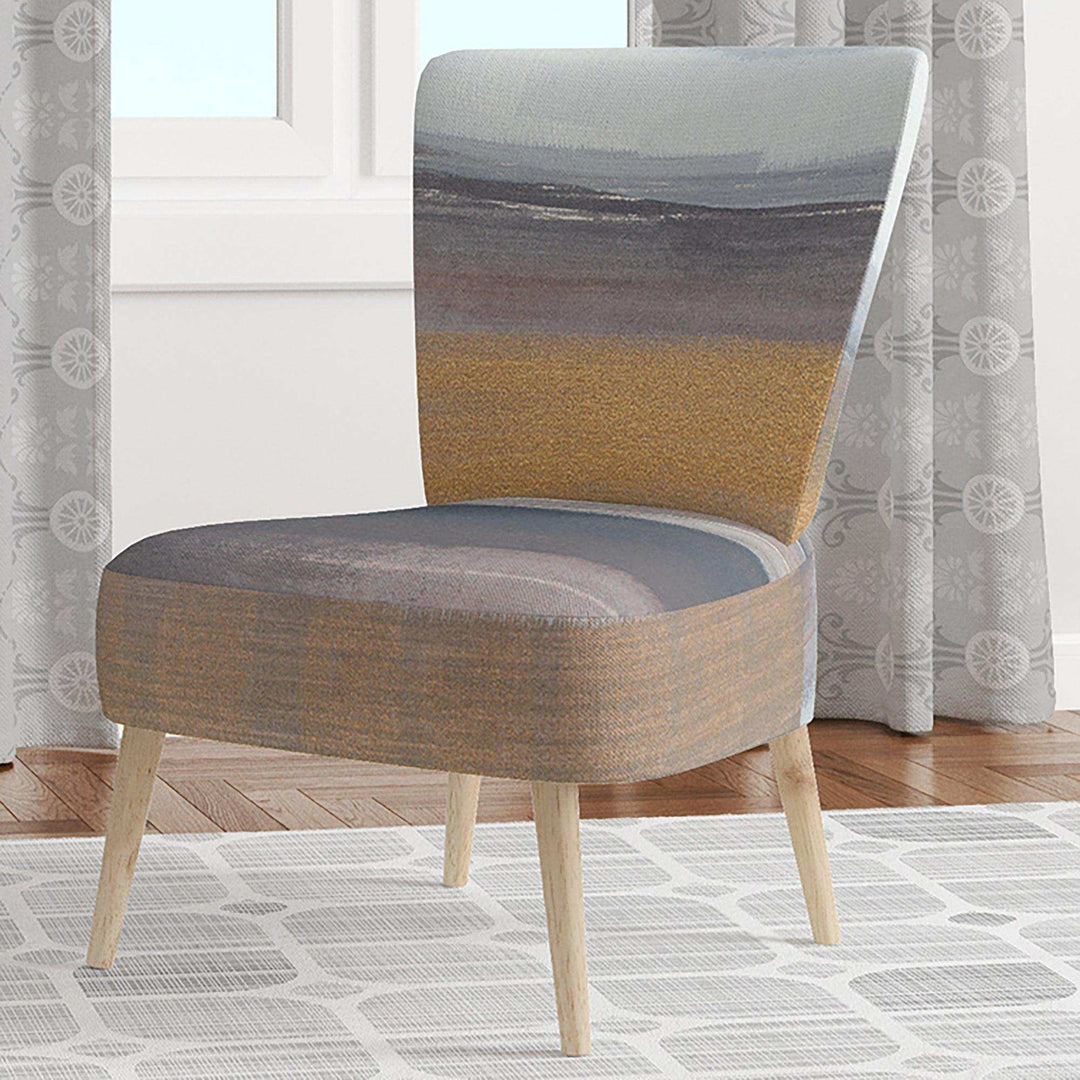 Misty Grey Beach Nautical &amp; Coastal Accent Chair