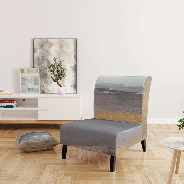 Misty Grey Beach Nautical &amp; Coastal Accent Chair