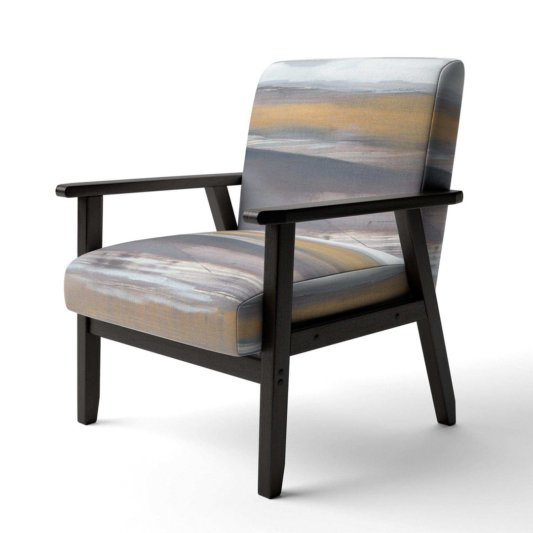 Misty Grey Beach Nautical &amp; Coastal Accent Chair