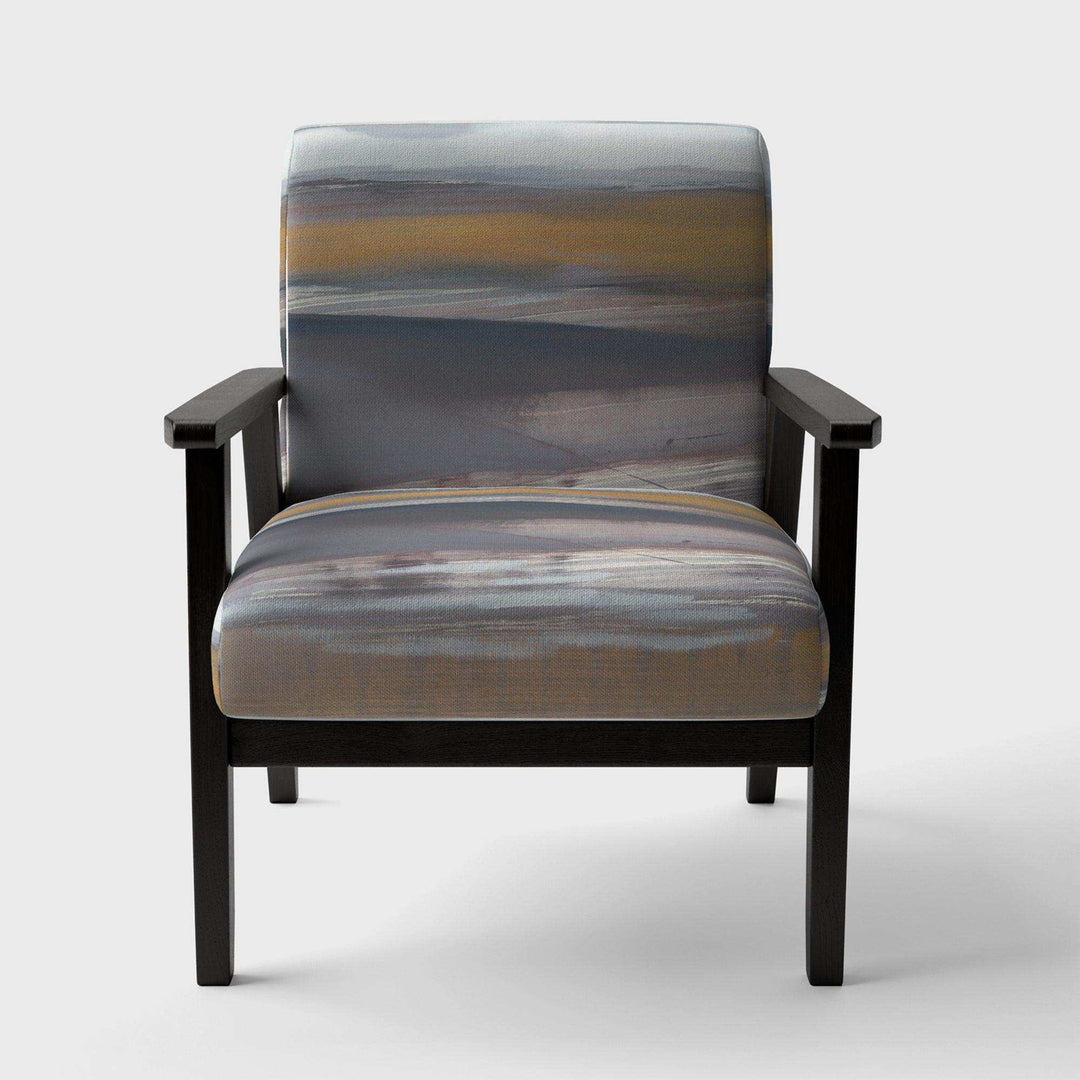 Misty Grey Beach Nautical &amp; Coastal Accent Chair