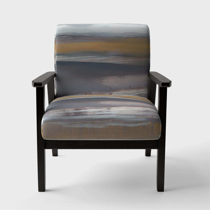 Misty Grey Beach Nautical &amp; Coastal Accent Chair