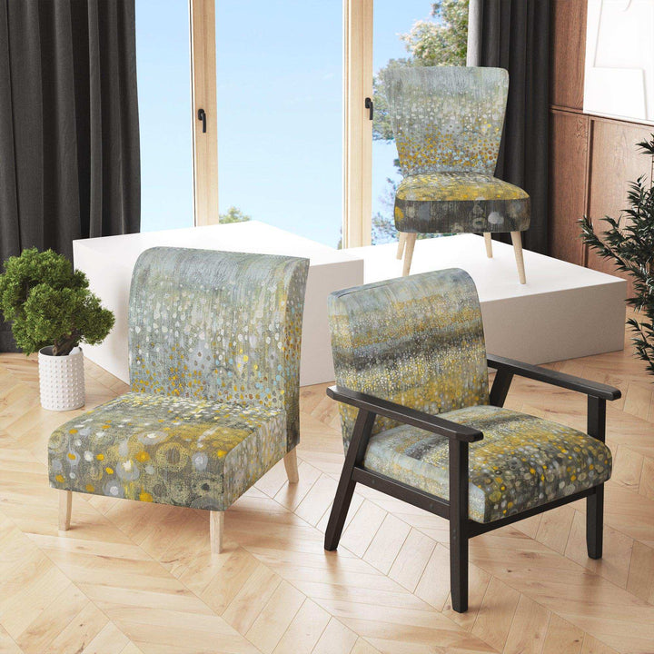 Galm Abstract III Transitional Accent Chair