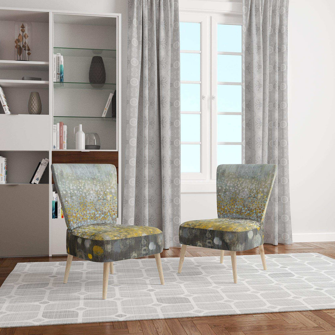 Galm Abstract III Transitional Accent Chair