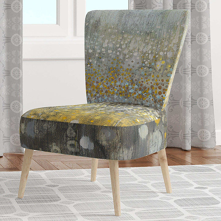 Galm Abstract III Transitional Accent Chair
