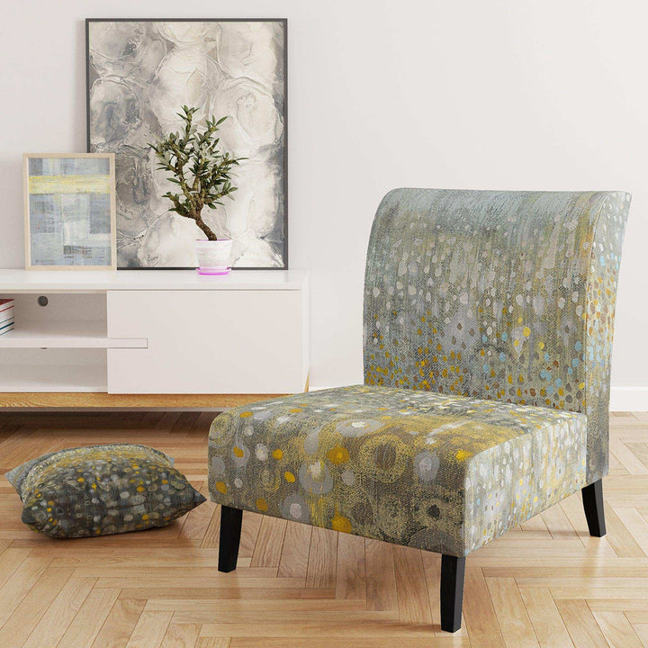 Galm Abstract III Transitional Accent Chair