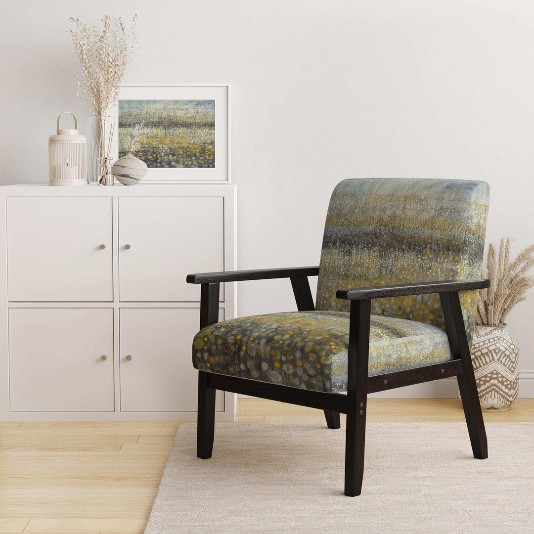 Galm Abstract III Transitional Accent Chair