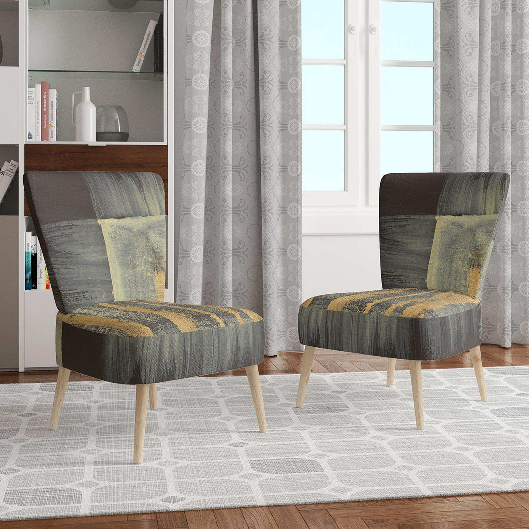 Galm Abstract II Transitional Accent Chair