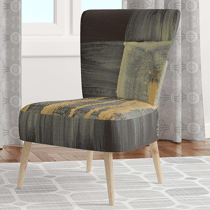 Galm Abstract II Transitional Accent Chair