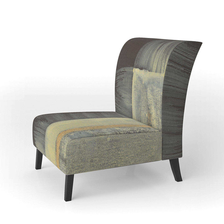Galm Abstract II Transitional Accent Chair