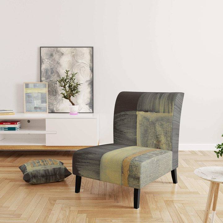 Galm Abstract II Transitional Accent Chair