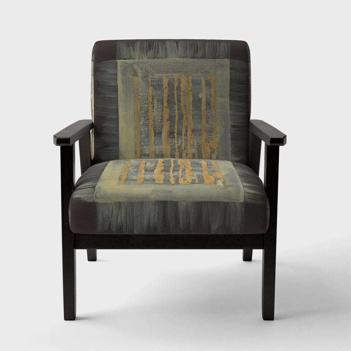 Galm Abstract II Transitional Accent Chair