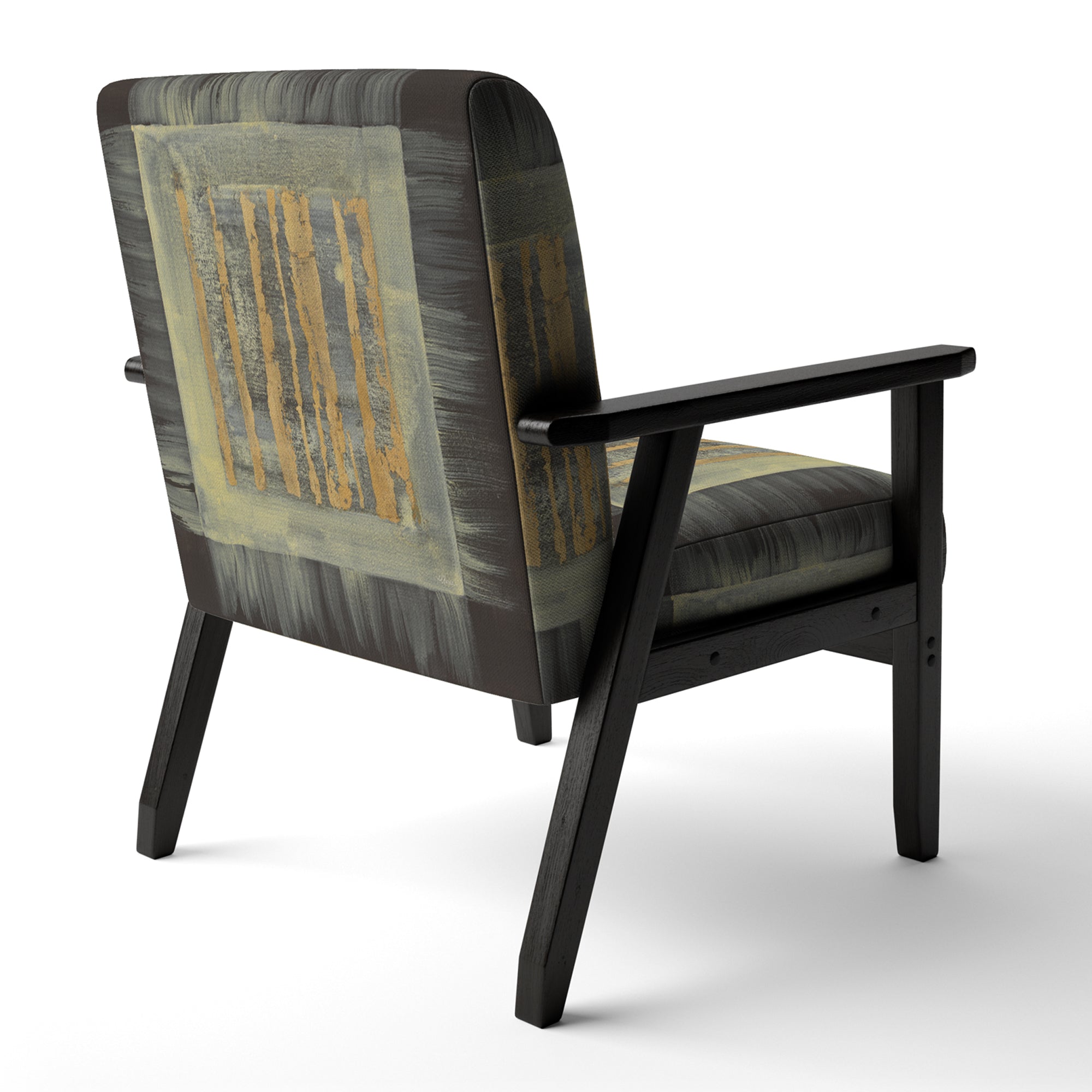 Galm Abstract II Transitional Accent Chair