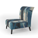 Deep Woods II Indigo Country Charm Accent Chair