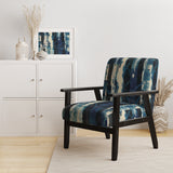 Deep Woods II Indigo Country Charm Accent Chair