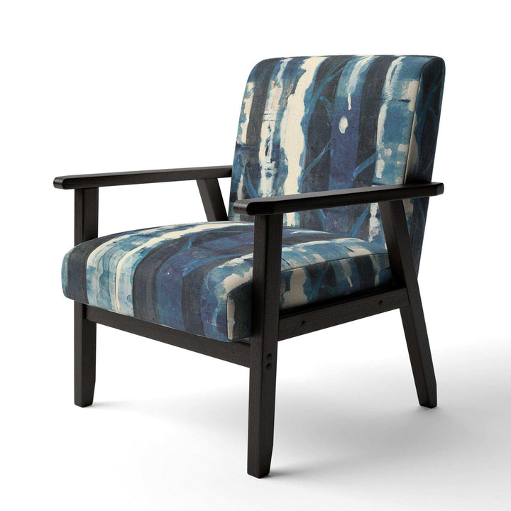 Deep Woods II Indigo Country Charm Accent Chair