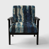 Deep Woods II Indigo Country Charm Accent Chair