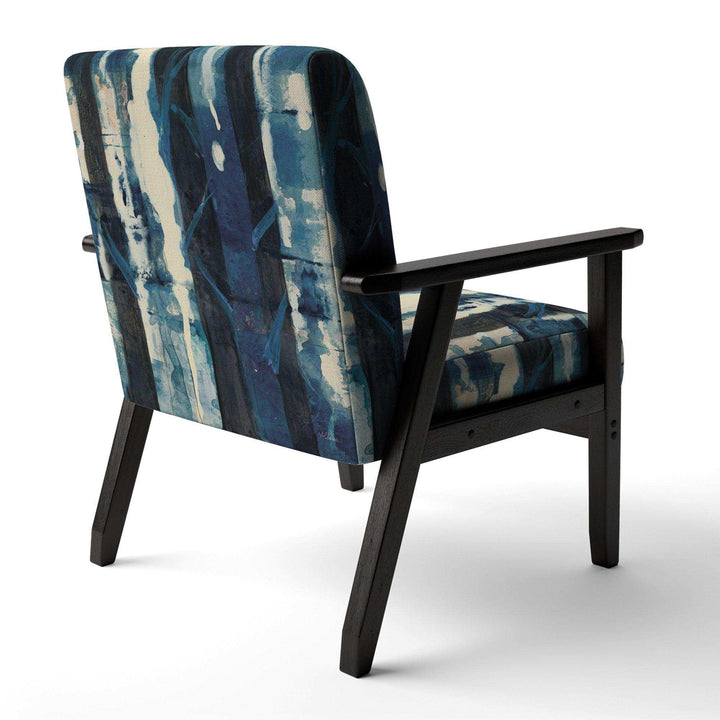 Deep Woods II Indigo Country Charm Accent Chair