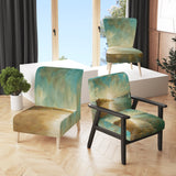 Coastal Pastel Horizon Nautical & Coastal Accent Chair