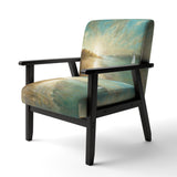 Coastal Pastel Horizon Nautical & Coastal Accent Chair