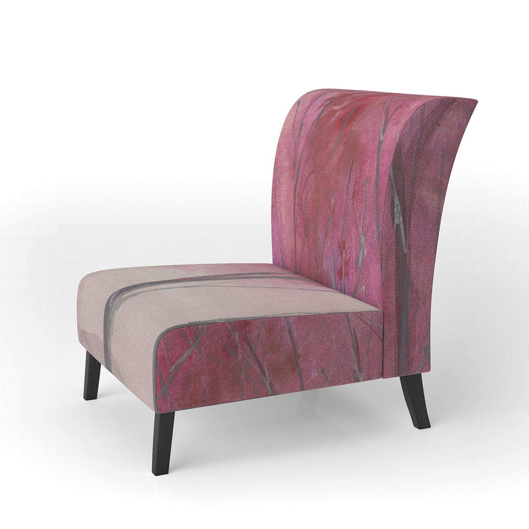 Shabby Pink Under the Trees Shabby Chic Accent Chair