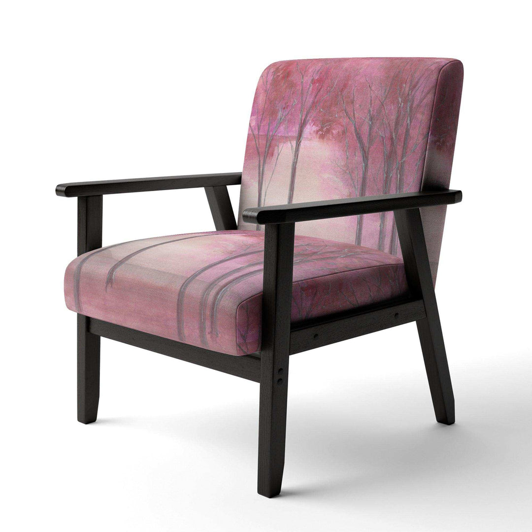 Shabby Pink Under the Trees Shabby Chic Accent Chair