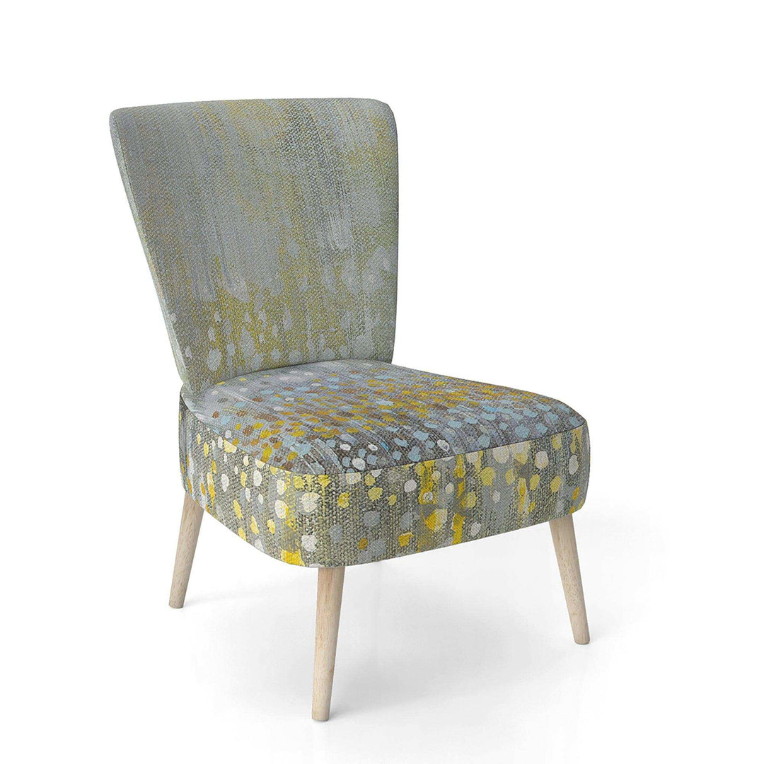 Glam Rain Abstract III Modern Accent Chair