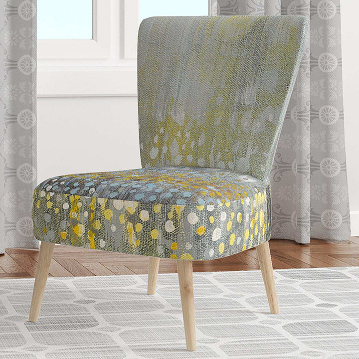 Glam Rain Abstract III Modern Accent Chair