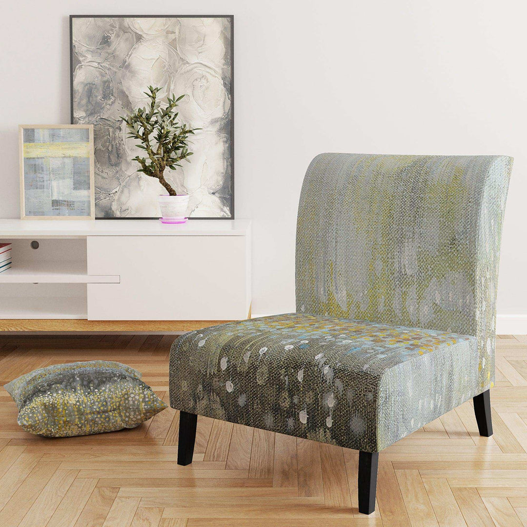Glam Rain Abstract III Modern Accent Chair