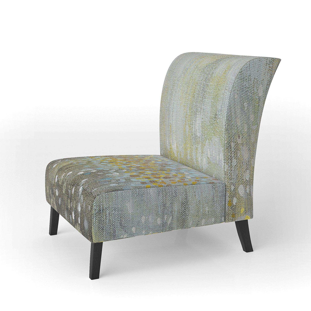 Glam Rain Abstract III Modern Accent Chair