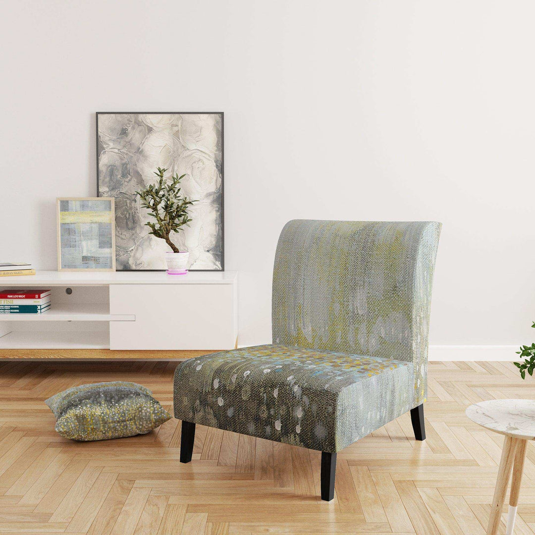 Glam Rain Abstract III Modern Accent Chair