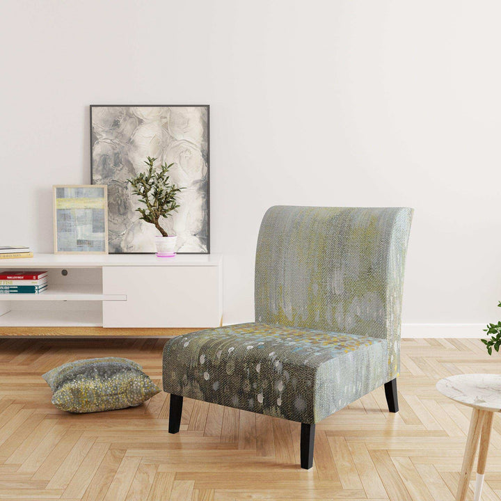 Glam Rain Abstract III Modern Accent Chair