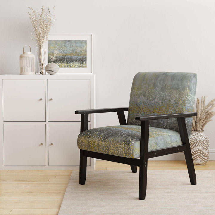 Glam Rain Abstract III Modern Accent Chair
