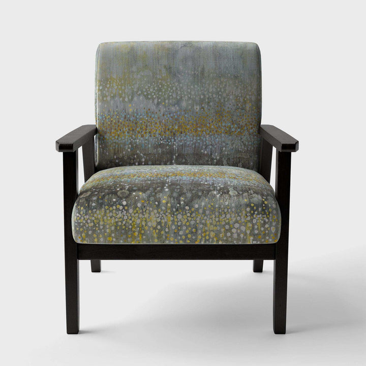 Glam Rain Abstract III Modern Accent Chair