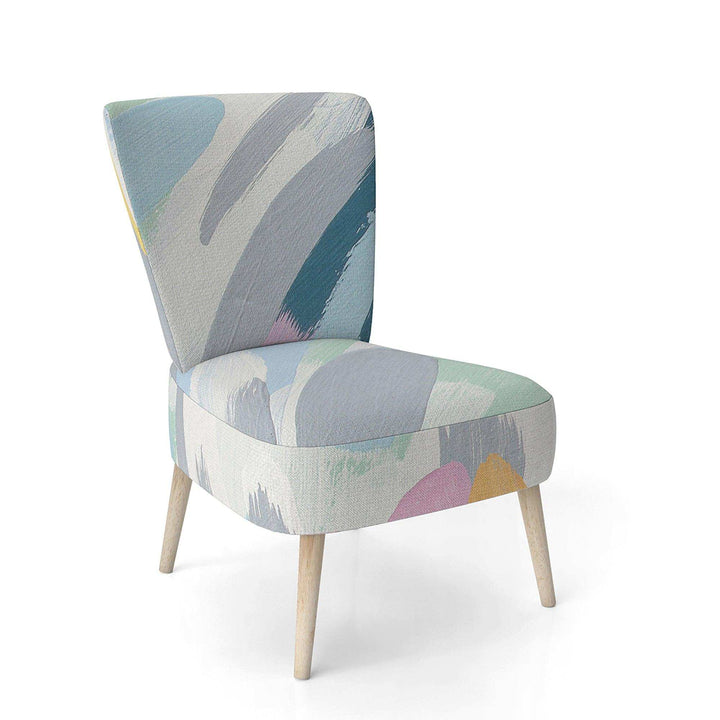 Geometric Vortex II Modern Accent Chair