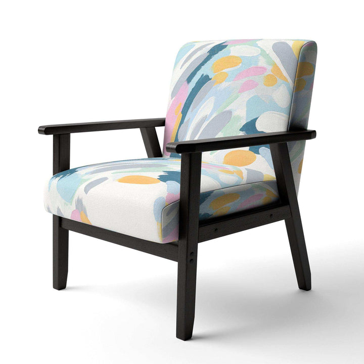 Geometric Vortex II Modern Accent Chair