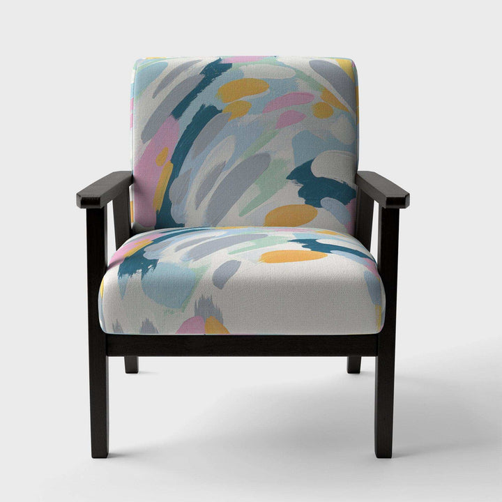 Geometric Vortex II Modern Accent Chair