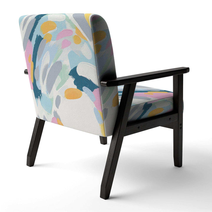 Geometric Vortex II Modern Accent Chair