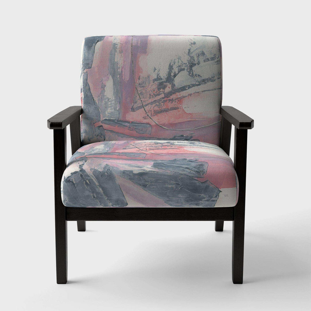 Durty Shabby Pink Blush I Shabby Chic Accent Chair
