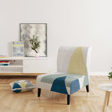 Geometrical Composition Triangles II Modern Accent Chair