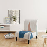 Geometrical Composition Triangles III Modern Accent Chair
