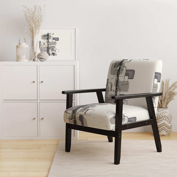 Glam Dancing shape IV Modern Accent Chair