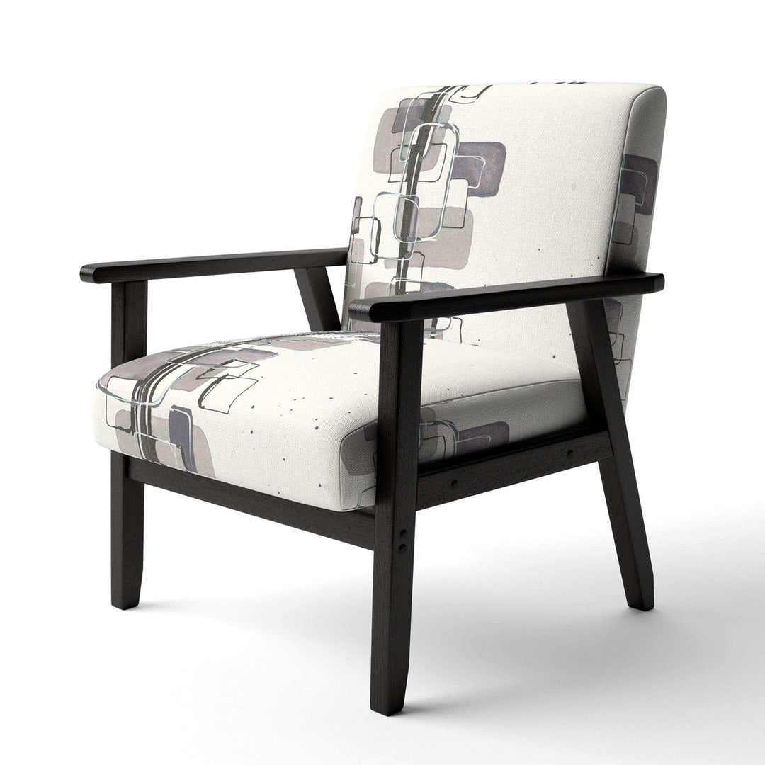 Glam Dancing shape IV Modern Accent Chair