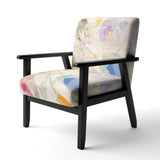 Spring Minimalist Confetti I Modern Accent Chair