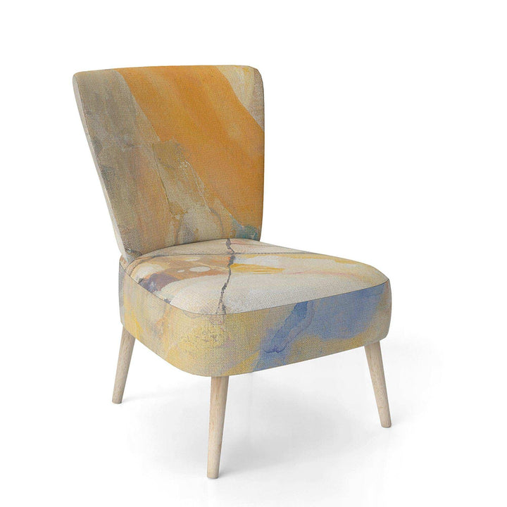 Spring Minimalist Confetti II Modern Accent Chair