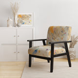 Spring Minimalist Confetti II Modern Accent Chair