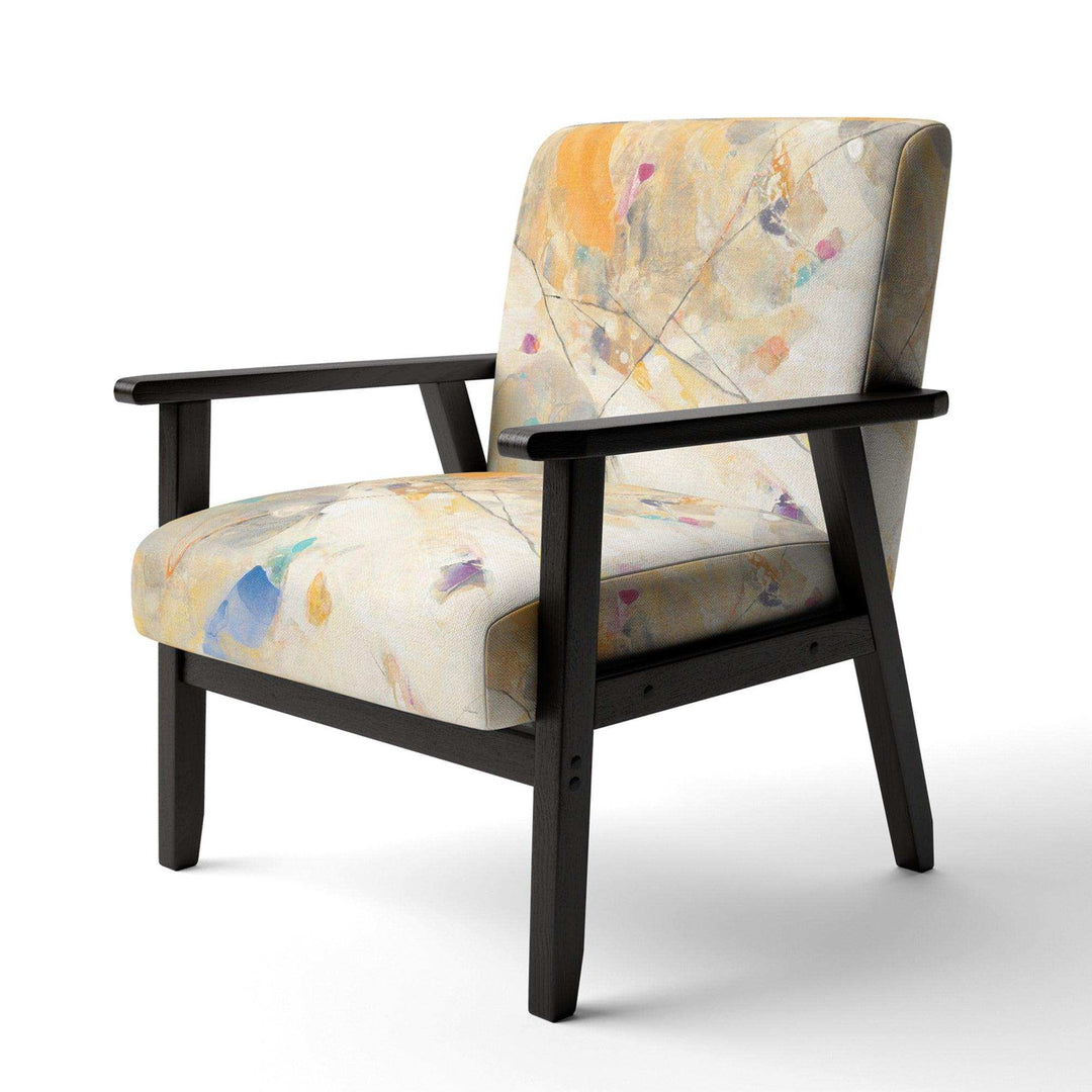 Spring Minimalist Confetti II Modern Accent Chair