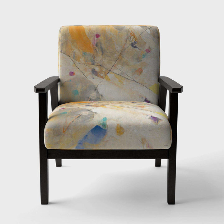 Spring Minimalist Confetti II Modern Accent Chair
