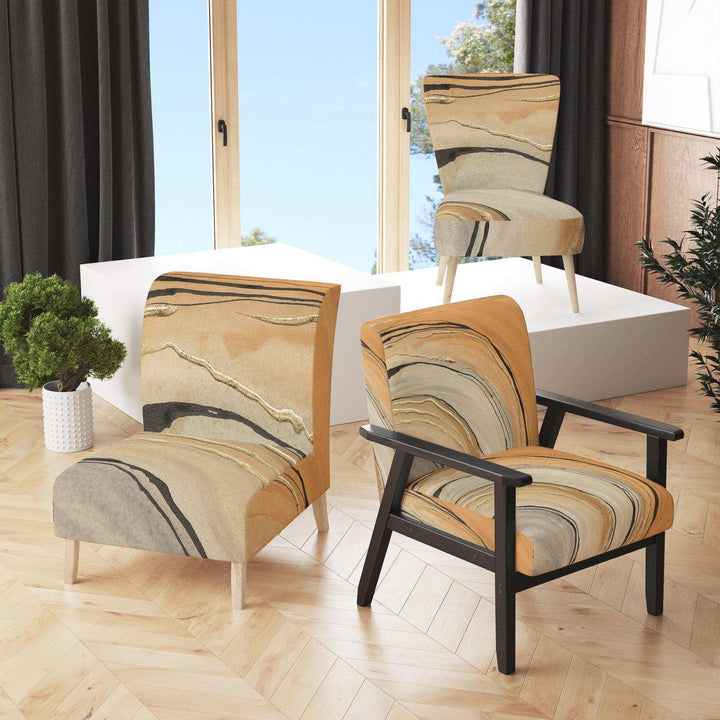 Glam Canion II Modern Accent Chair