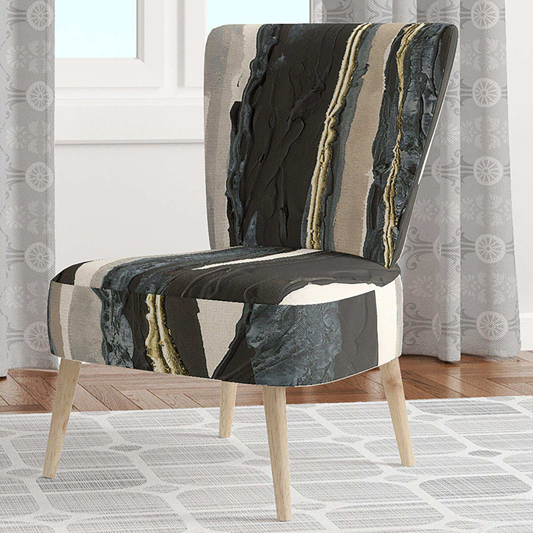 Forest Silhouette II Modern Farmhouse Accent Chair