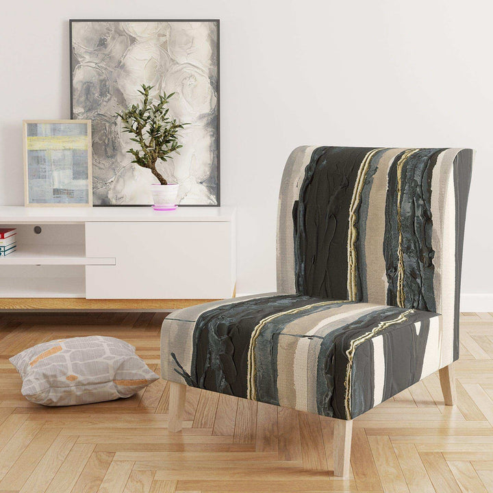 Forest Silhouette II Modern Farmhouse Accent Chair